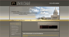 Desktop Screenshot of jpetelaneylaw.com